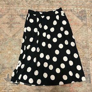 Polka Dot Black skirt